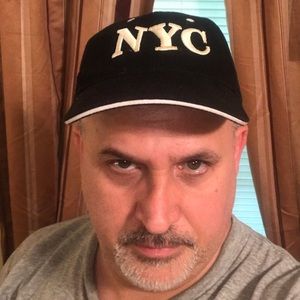 Black NYC ball cap. One size fits all.